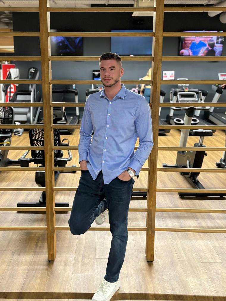 Marko Bukvić u fitness centru